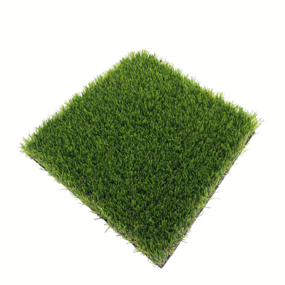 Look and feel like real grass high quality artificial grass vs real grass PU Backing