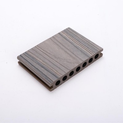 Jiangsu wpc manufacturer hollow round hole  Co-extrusion WPC waterproof   decking