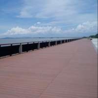 jiangsu factory made terrace decoration wpc outdoor deck flooring material