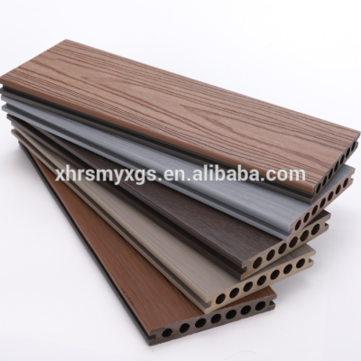 China jiangsu supplier WPC factory outdoor co-extrusion wpc decking