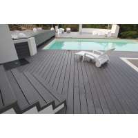 wpc manufacturer High Strength Co-extrusion WPC Solid outdoor decking