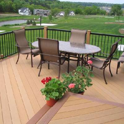 Wholesale outdoor maintenance free wood plastic composite wpc decking floor